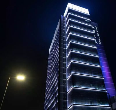 泰州醫(yī)藥城夜景照明工程賞析!