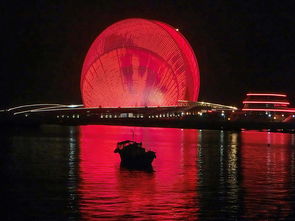 珠海大劇院夜景照明工程設(shè)計(jì),建筑燈光與環(huán)境和諧對(duì)話
