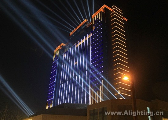 安徽銅陵濱湖置地廣場夜景照明工程——2020神燈獎申報工程